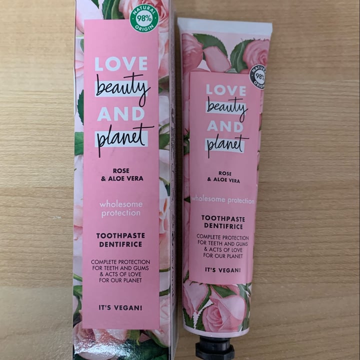 photo of Love Beauty and Planet Rose & Aloe Vera Toothpaste shared by @elyqs on  08 Dec 2022 - review