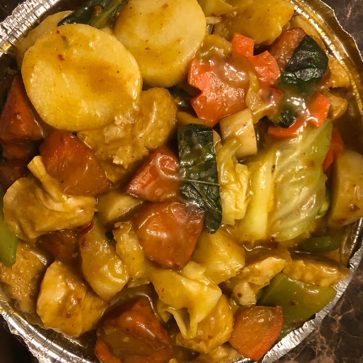 photo of Amitabha Vegetarian Restaurant Vegan Curry Chicken shared by @ameisherry on  07 Jan 2021 - review