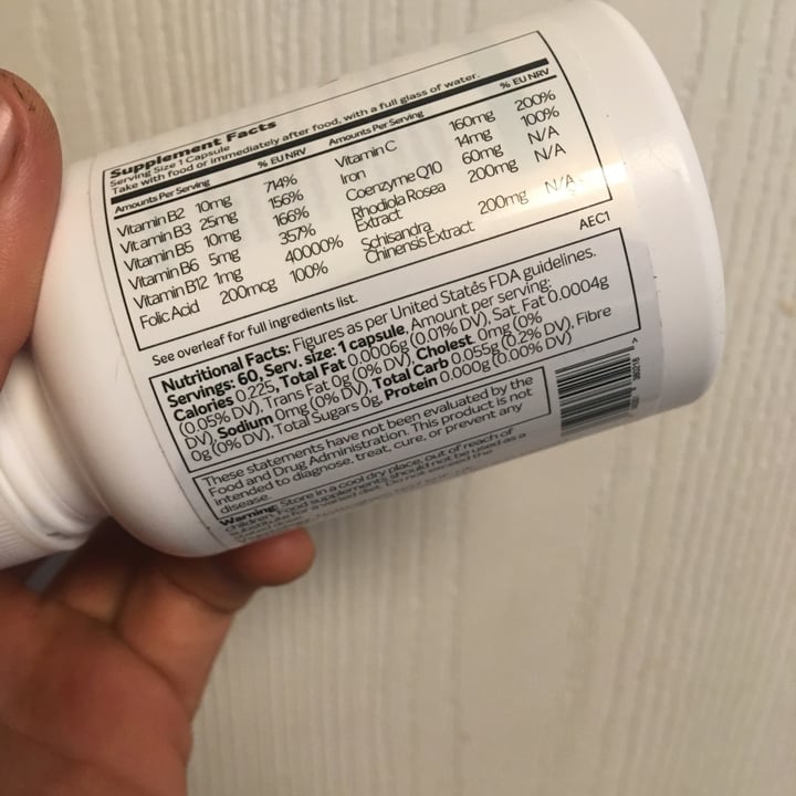 review photo of Vegetology Active Energy Complex shared by @bunkerking37 on 29 Apr 2020 - review