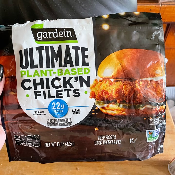 photo of Gardein Ultimate chick’n filets shared by @vegangracie on  09 Jun 2022 - review