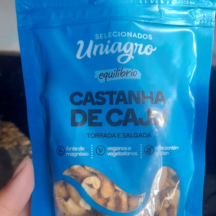 review photo of Selecionados Uniagno Castañas de cajú shared by @perllasiqueira on 19 Jun 2022 - review