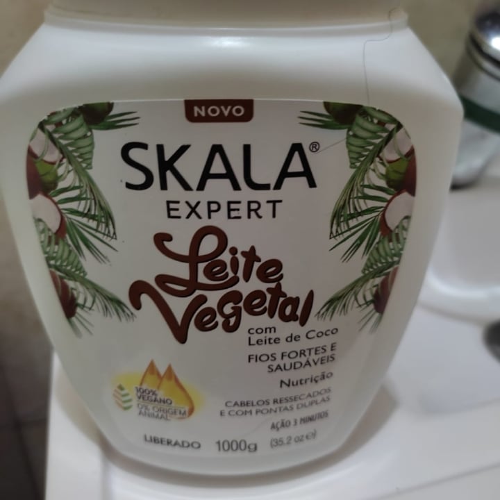 photo of Skala Creme para Nutrição de Leite Vegetal Com Leite de Coco shared by @vicnunes on  11 May 2022 - review