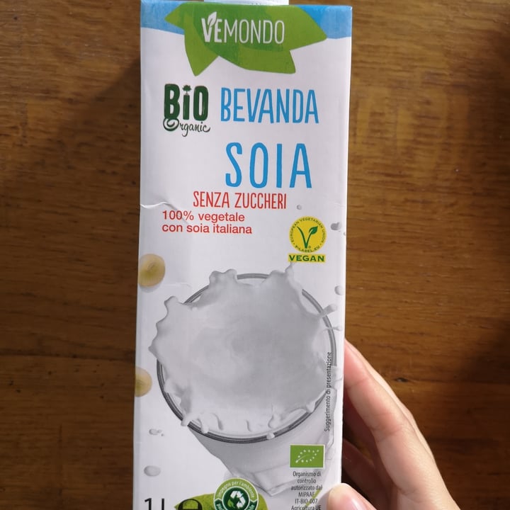 photo of Vemondo  bevanda di soia senza zucchero shared by @miriammotta on  01 Nov 2022 - review