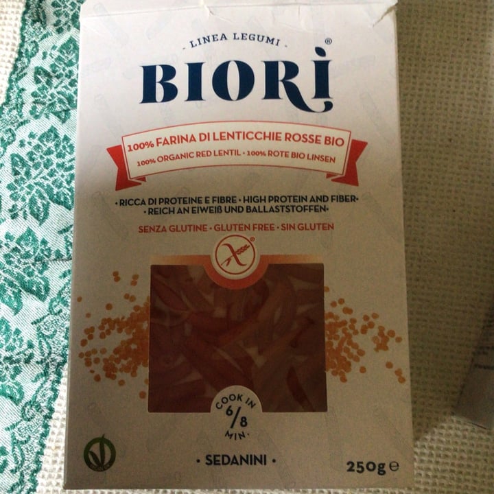 photo of Biori Biori' Sedanini di Lenticchie Rosse Bio shared by @marisalonati1952 on  24 May 2021 - review