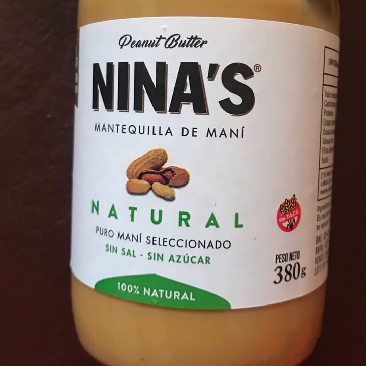 photo of Nina’s Mantequilla de Maní shared by @milivegg on  16 Feb 2021 - review