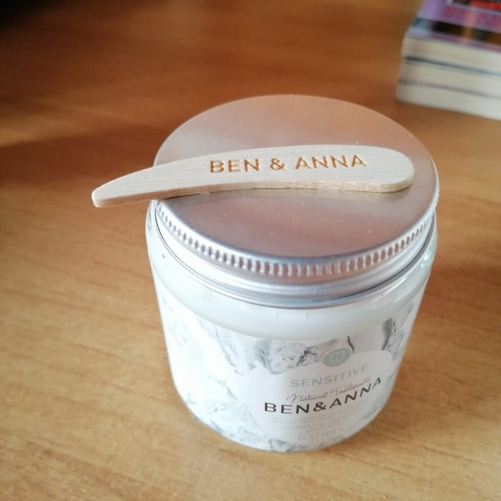 photo of Ben & Anna Sensitive Natural Toothpaste shared by @jeythealien on  31 Jan 2022 - review