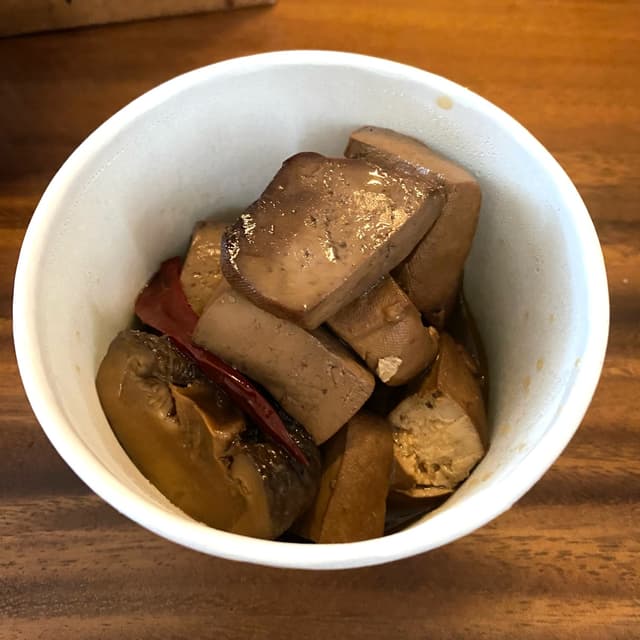 菜肴“Braised Mushroom and Taukwa”的照片