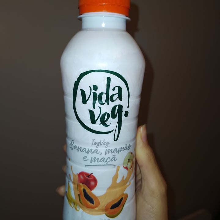 photo of Vida Veg Iogurte banana, mamão e maçã shared by @dudarodrigues on  09 Oct 2022 - review