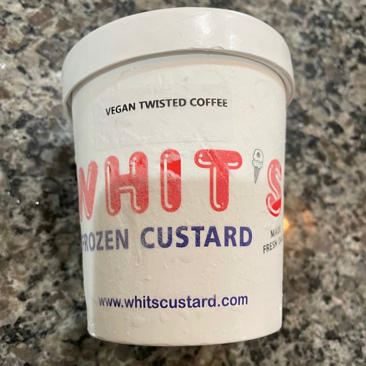 review photo of Whit's Frozen Custard Vegan Twisted Coffee shared by @kelseyizbwnage on 23 Jun 2021 - review