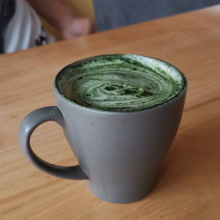 review photo of Real Food Gunpowder Tea Latte shared by @ryzahandprints on 05 Dec 2021 - review