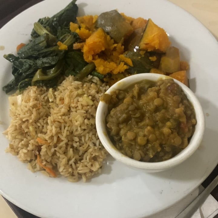 review photo of Loving Hut Buffet line shared by @angyzam on 14 Jul 2022 - review
