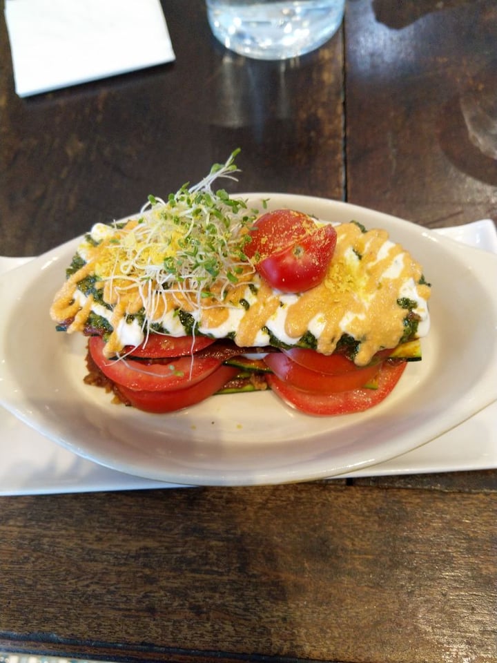 photo of The Living Cafe Zucchini Lasagne shared by @nadoose on  06 May 2019 - review