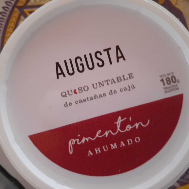 photo of Augusta Queso Untable de Castañas De Cajú Pimentón Ahumado shared by @veritosca on  07 Apr 2021 - review