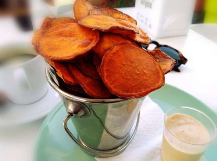 photo of Café Central - Ponta Delgada Sweet Potato Chips shared by @spiritofsattva on  06 Dec 2019 - review