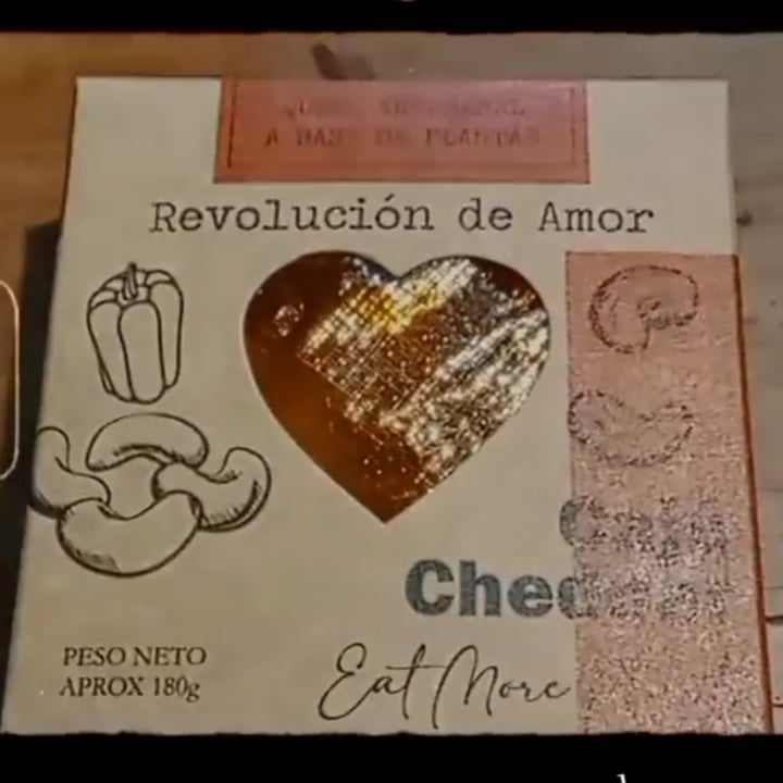 photo of Revolución de Amor Queso de Caju shared by @elartedelbuencomer on  21 Jul 2021 - review