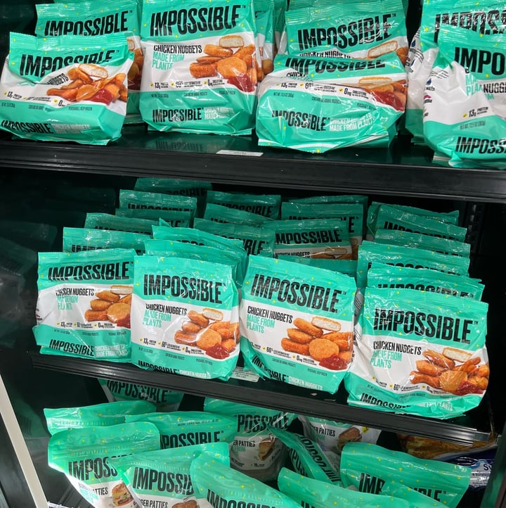 photo of Impossible Foods Chicken Nuggets shared by @tinesforchange on  29 Oct 2021 - review