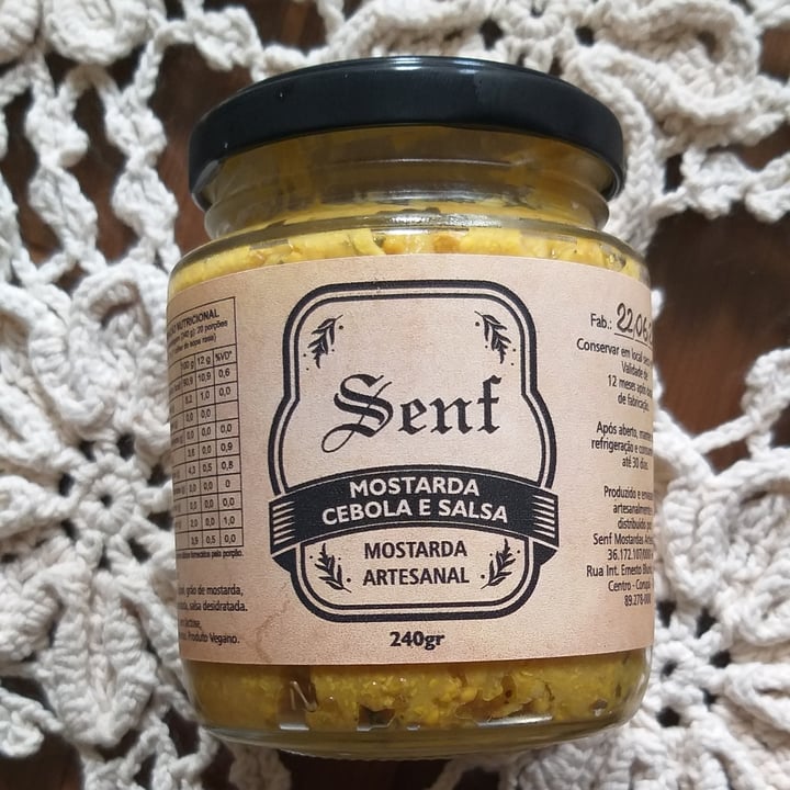 photo of senf mostarda cebola e salsa shared by @corupasc on  25 Jul 2022 - review