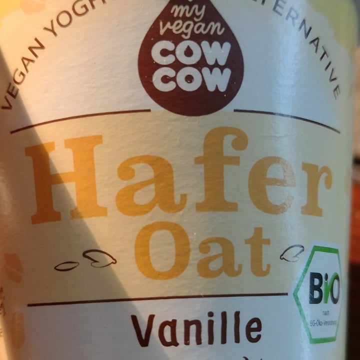 photo of my vegan cow cow Hafer Oat Vanille shared by @judora on  28 Apr 2022 - review