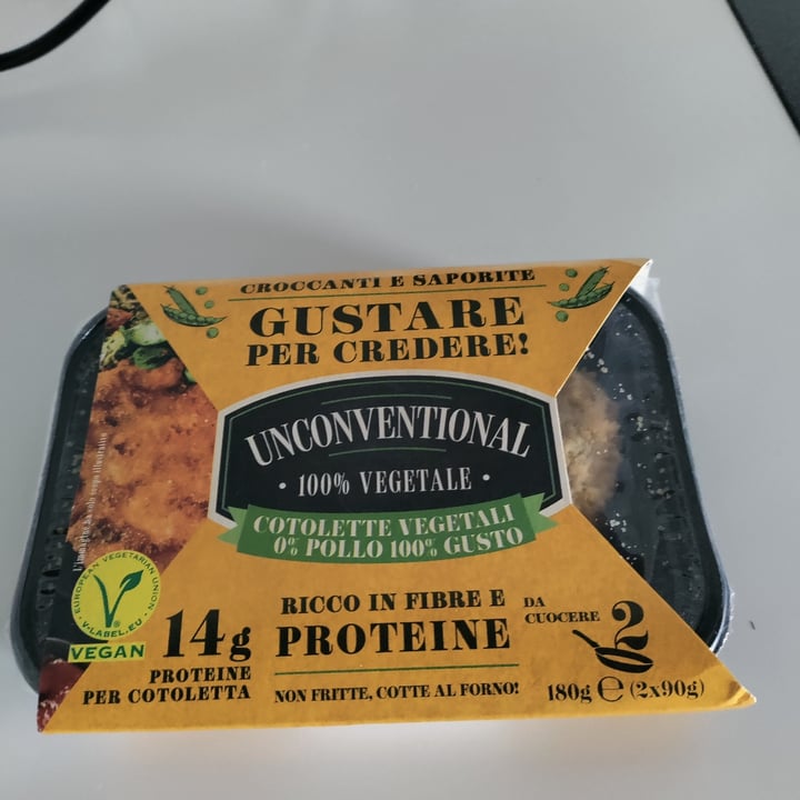 photo of Unconventional Cotolette Vegetali 0% Pollo 100% Gusto shared by @sweety18 on  30 Nov 2022 - review