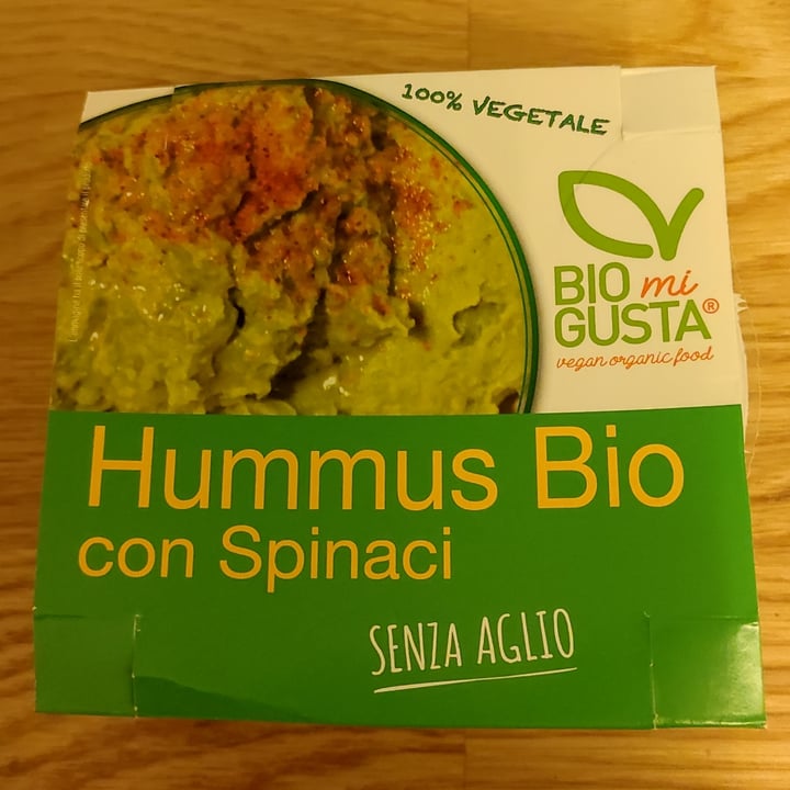 review photo of Biomigusta Hummus Bio con Spinaci shared by @vlrslphr on 12 Mar 2022 - review