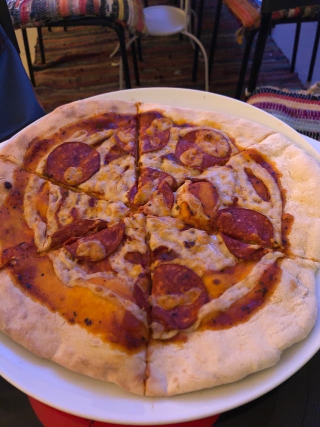 Photo of the dish “Pizza VegSalami Pepperoni”