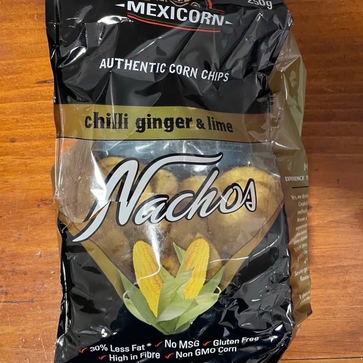 photo of Mexicorn Mexicorn Nachos Chilli Ginger and Lime shared by @thehumblechickpea on  06 Jul 2021 - review