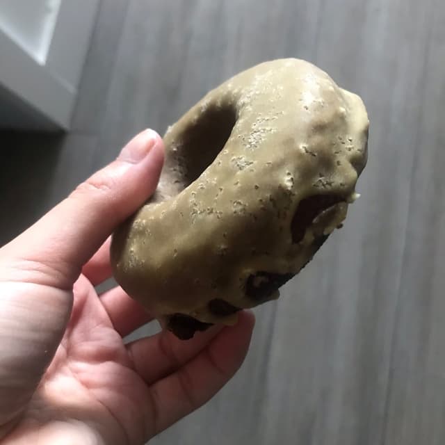 Foto do prato “Vegan Salted Caramel Donut”