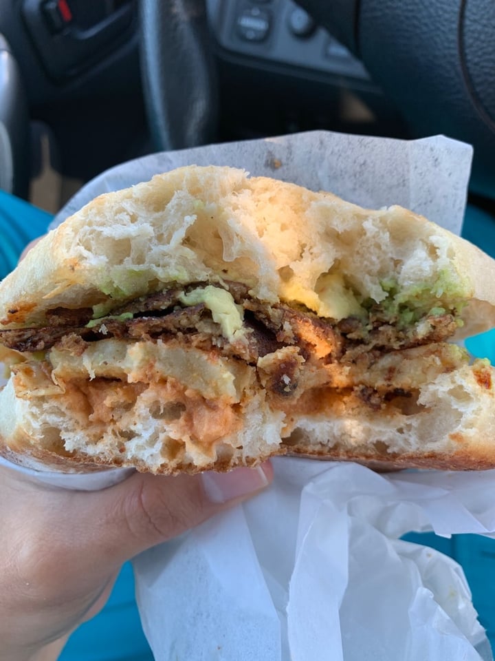 photo of Blondie's Food Truck Blondie's 100% Plant-Based Breakfast Sandwich shared by @jessicapalomino on  23 Jan 2020 - review