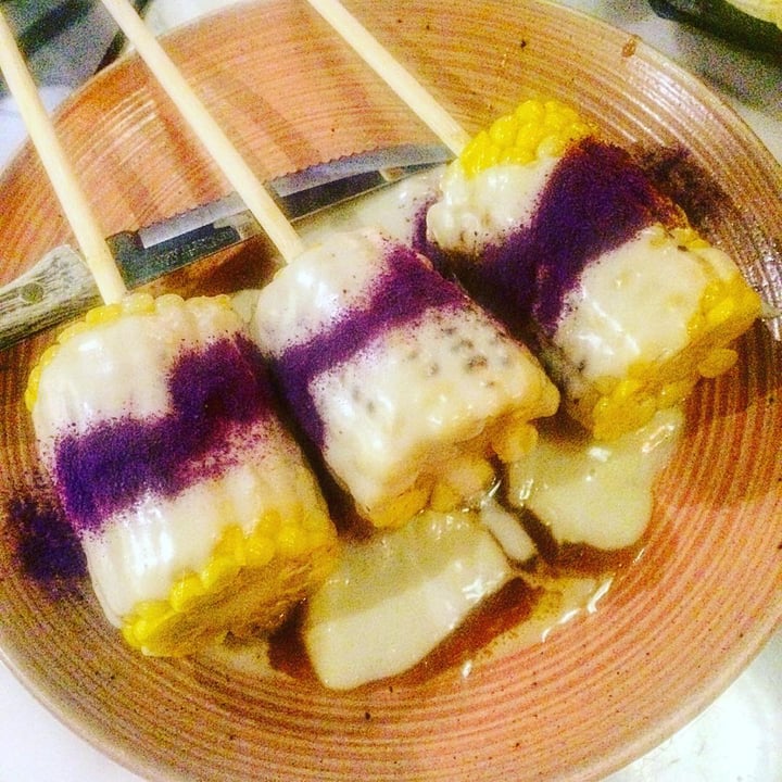 photo of The Joomak Grilled Sweetcorn with Vegan Cheese and Purple Potato shared by @kaylabear on  03 Feb 2018 - review