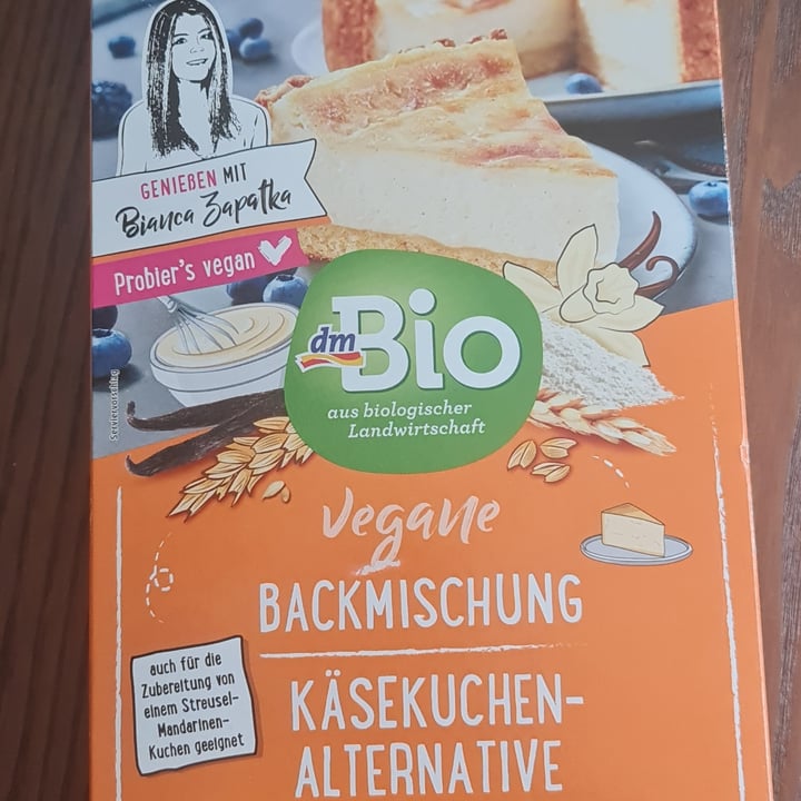 photo of dmBio Vegane Backmischung Käsekuchen-Alternative shared by @creepysunset on  28 May 2022 - review