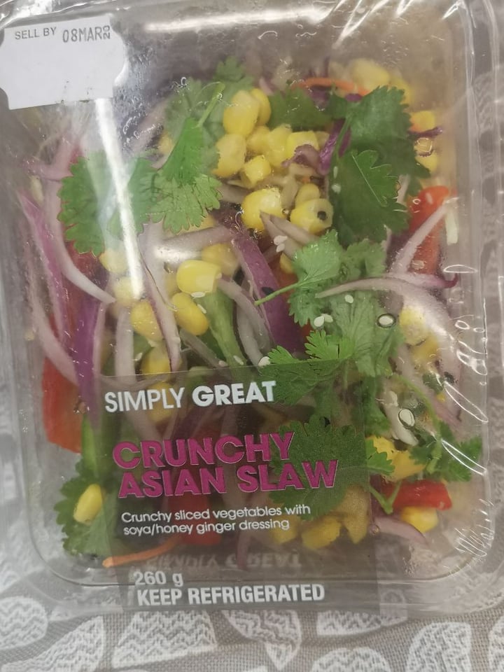 photo of Simply Great Crunchy Asian salad shared by @pigsnpaws on  10 Mar 2020 - review