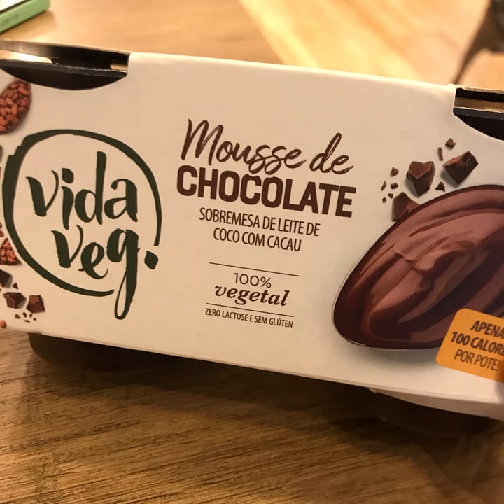 photo of Vida Veg Mousse de Chocolate shared by @pattycal on  05 Sep 2022 - review