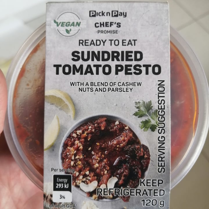 review photo of Pick n Pay Sundried Tomato Pesto shared by @maracetta on 20 Sep 2021 - review