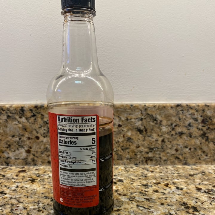 photo of Market Pantry soy sauce shared by @veganmeandyou on  08 May 2022 - review
