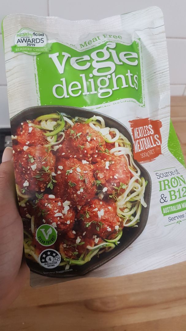 photo of Vegie Delights Meatless meatballs shared by @kmazz on  07 Mar 2021 - review