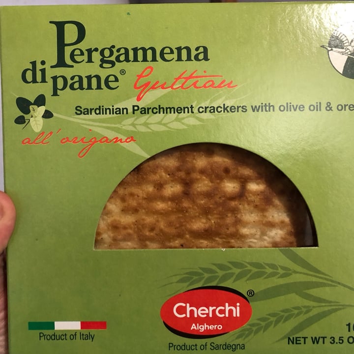 photo of Cerchi Alghero pergamena di pane guttiau all'organo shared by @giuliazzi on  05 Nov 2022 - review