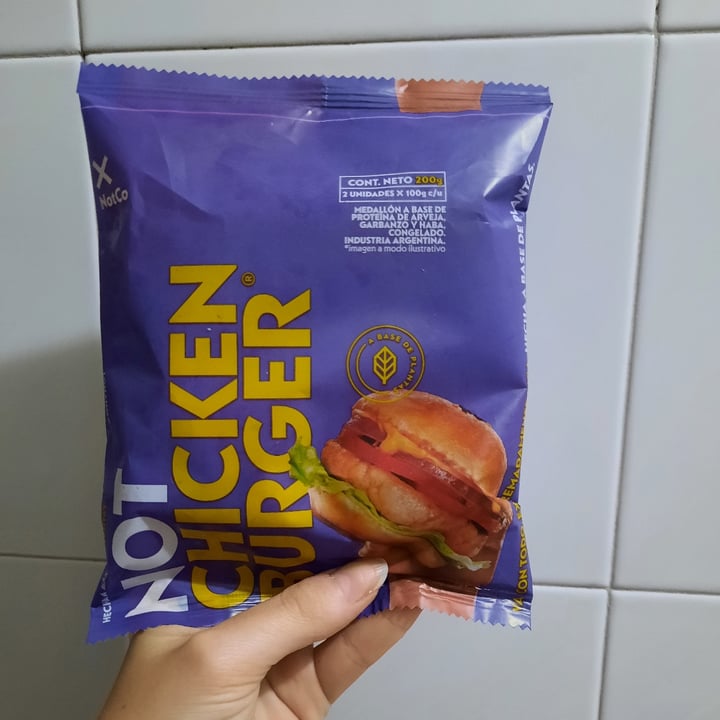 photo of NotCo Not Chicken Burger shared by @vegaly on  01 Dec 2021 - review