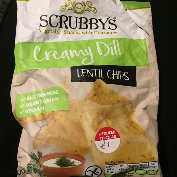 review photo of Scrubbys Creamy Dill Lentil Chips shared by @adaberry16 on 16 Jan 2020 - review