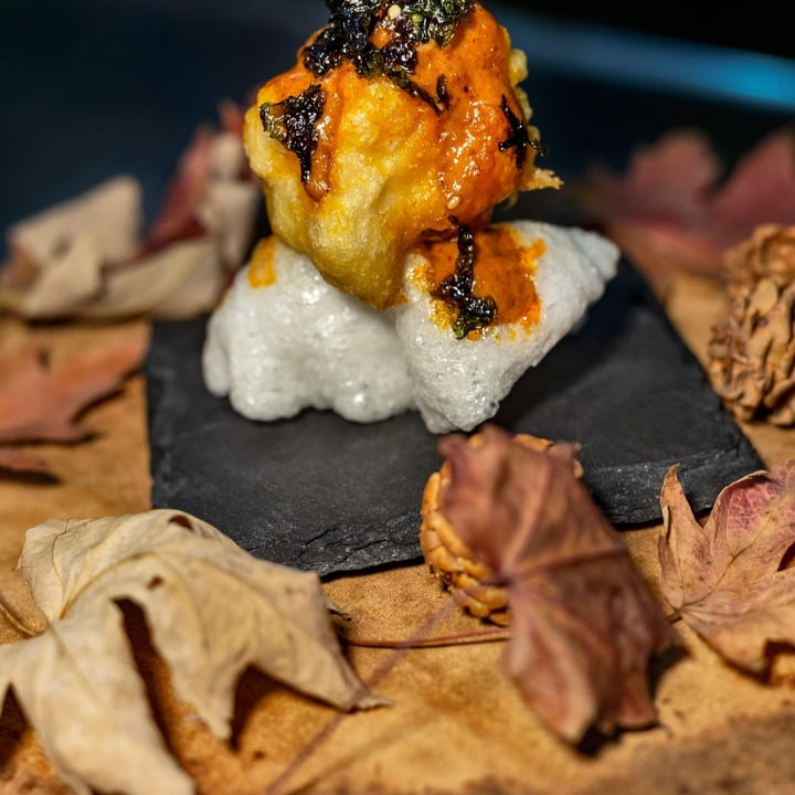 review photo of Ecovegan Happy Tapa buñuelo de ensaladilla shared by @ecoveganhappy on 06 Oct 2020 - review