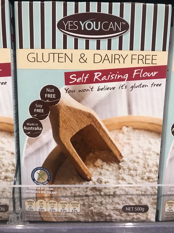 photo of YesYouCan Gluten and dairy free self-raising flour shared by @primatemia on  29 Mar 2019 - review