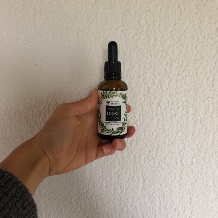 photo of Pure Elements Vitamin D3/K2 Tropfen shared by @nathalienchen on  01 May 2020 - review