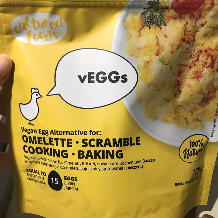 photo of Cultured Foods Vegan Egg Alternative For Omelette, Scramble, Cooking, Baking shared by @francescav on  10 Oct 2022 - review