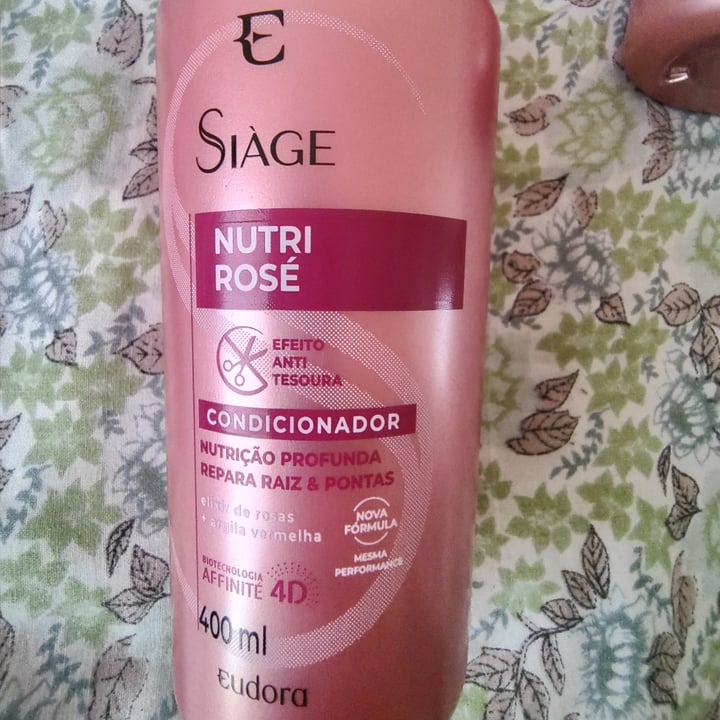 review photo of Eudora Condicionador Nutre Rosé shared by @cacazinha on 18 Oct 2022 - review