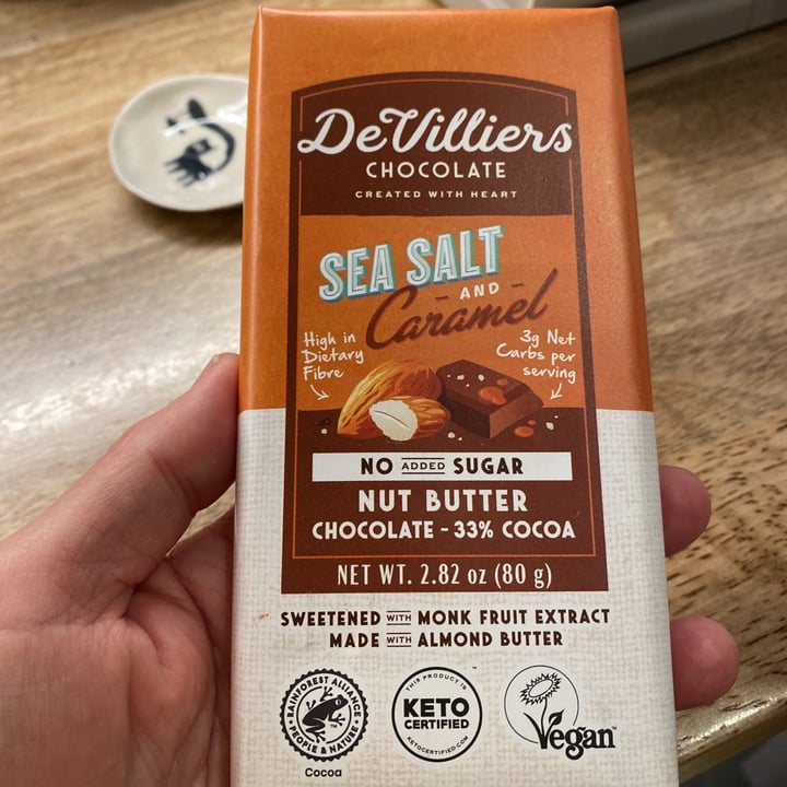photo of De Villiers Chocolate De Villiers Sea Salt & Caramel chocolate shared by @debbie6312 on  28 Sep 2021 - review