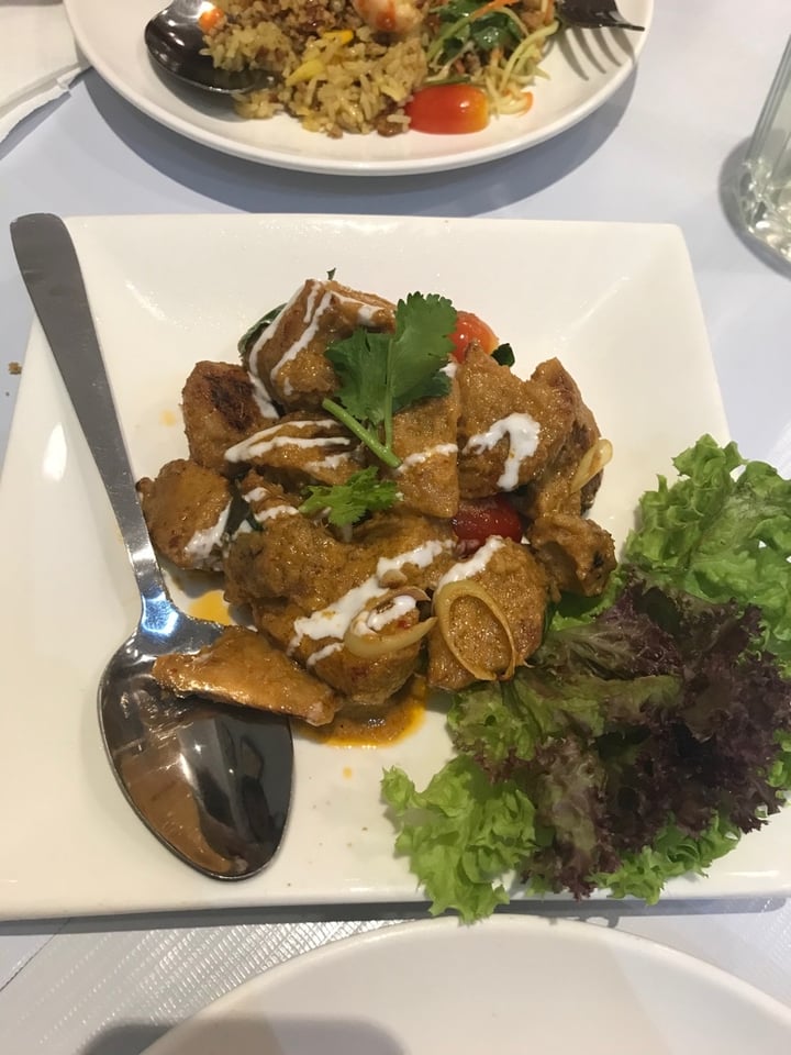 photo of Veggielicious Thai Cuisine Grilled lion head mushroom shared by @vegkai on  05 Feb 2020 - review