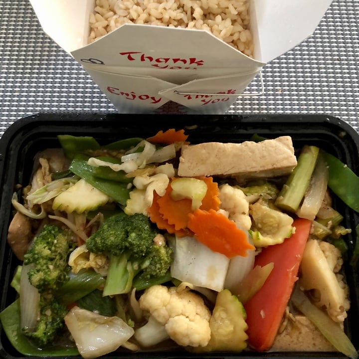 photo of Moon Thai & Japanese Sautéed Vegetables And Tofu shared by @christinalynn6181 on  22 Aug 2020 - review