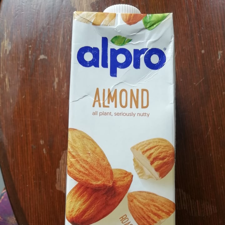 photo of Alpro Almond Milk shared by @worldanimalrights on  27 May 2020 - review