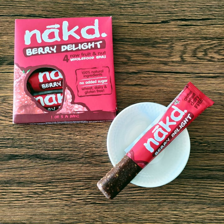 photo of Nākd. Berry Delight Bar shared by @stevenneoh on  27 Apr 2022 - review