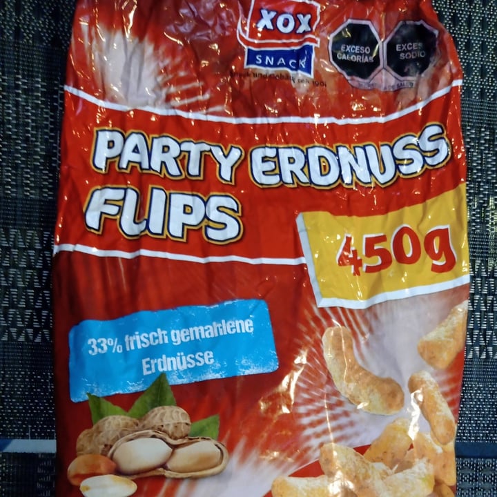photo of Xox snacks Erdnuss flips shared by @taniaislas on  09 Oct 2021 - review