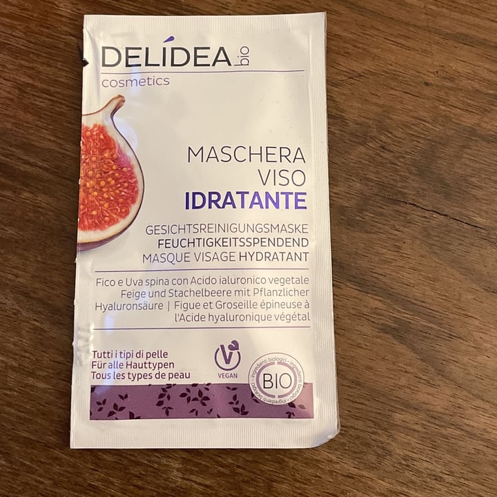 photo of Delídea bio cosmetics maschera viso idratante shared by @francesca0607 on  11 Jun 2022 - review